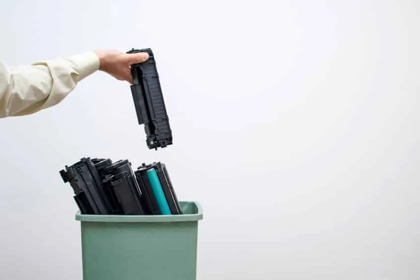 Smaltimento Toner