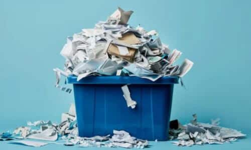 L'incenerimento è una tecnica efficace per distruggere grandi quantità di documenti